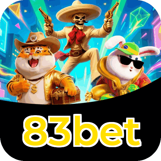 Interface do aplicativo 83bet mostrando jogos disponíveis no iOS e Android